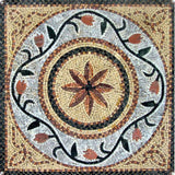 Flower Mosaic Square - Ella