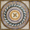 Greco-Roman Floral Mosaic - Dela II