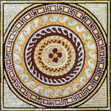 Greco-Roman Floral Mosaic - Dela III