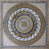 Greco-Roman Floral Mosaic - Dela V