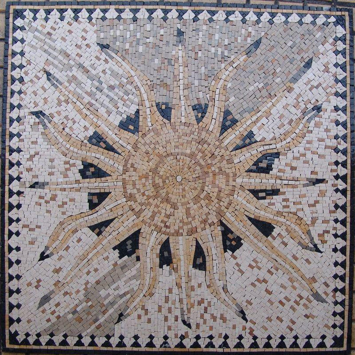Marble Mosaic Art- Soleil