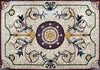 Rectangular Flower Mosaic - Varina