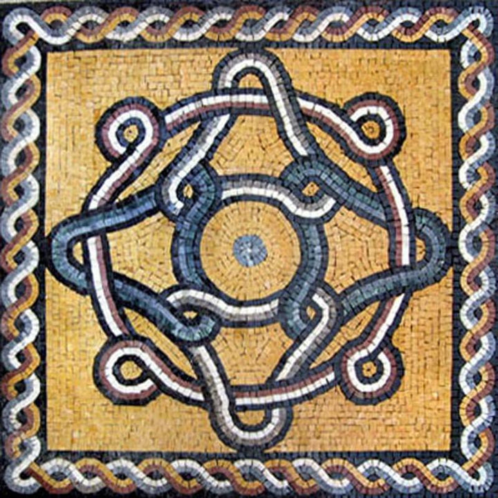 Romanesque Mosaic Square - Gala II