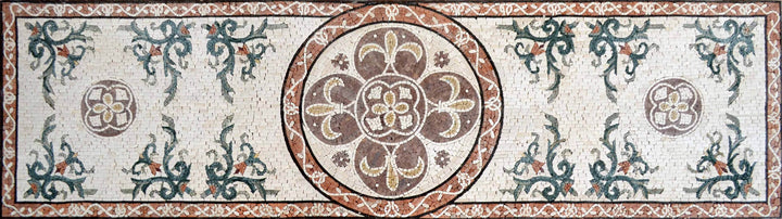 Oriental Mosaic Rug Tile - Harra