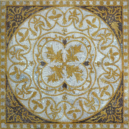 Botanical Mosaic Square - Sasha