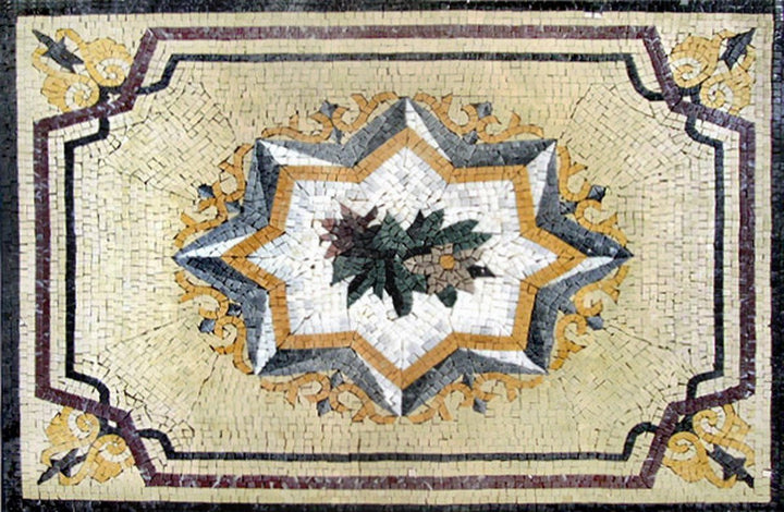 Rectangular Mosaic Rug - Chalan