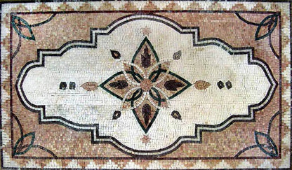 Flower Floor Mosaic- Parisa
