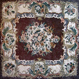 Rectangular Mosaic Rug