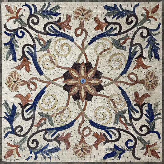 Floral Mosaic - Vines & Flowers