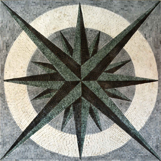 Nautical Mosaic Square - Doriis