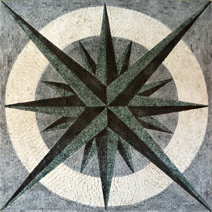 Nautical Mosaic Square - Doriis