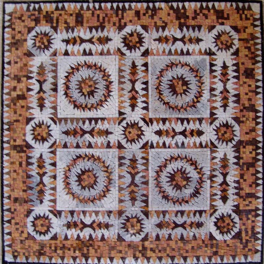 Geometric Mosaic Decor - Rain