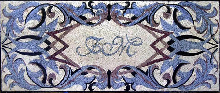 Personalized Mosaic Panel or Floor Inlay - Lael