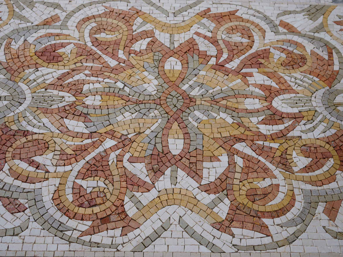 Elegantly Designed Floral Geometric Mosaic II