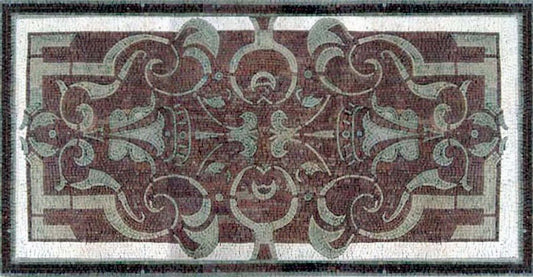 Rectangular Mosaic Rug - Zada