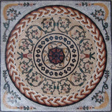 Roman Geometric Mosaic - Cypress II