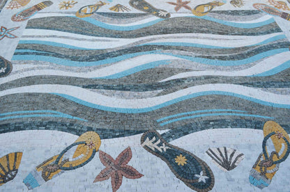 Geometric Mosaic - Entrance Mat