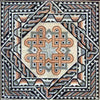 Roman Mosaic Square - Aurelius