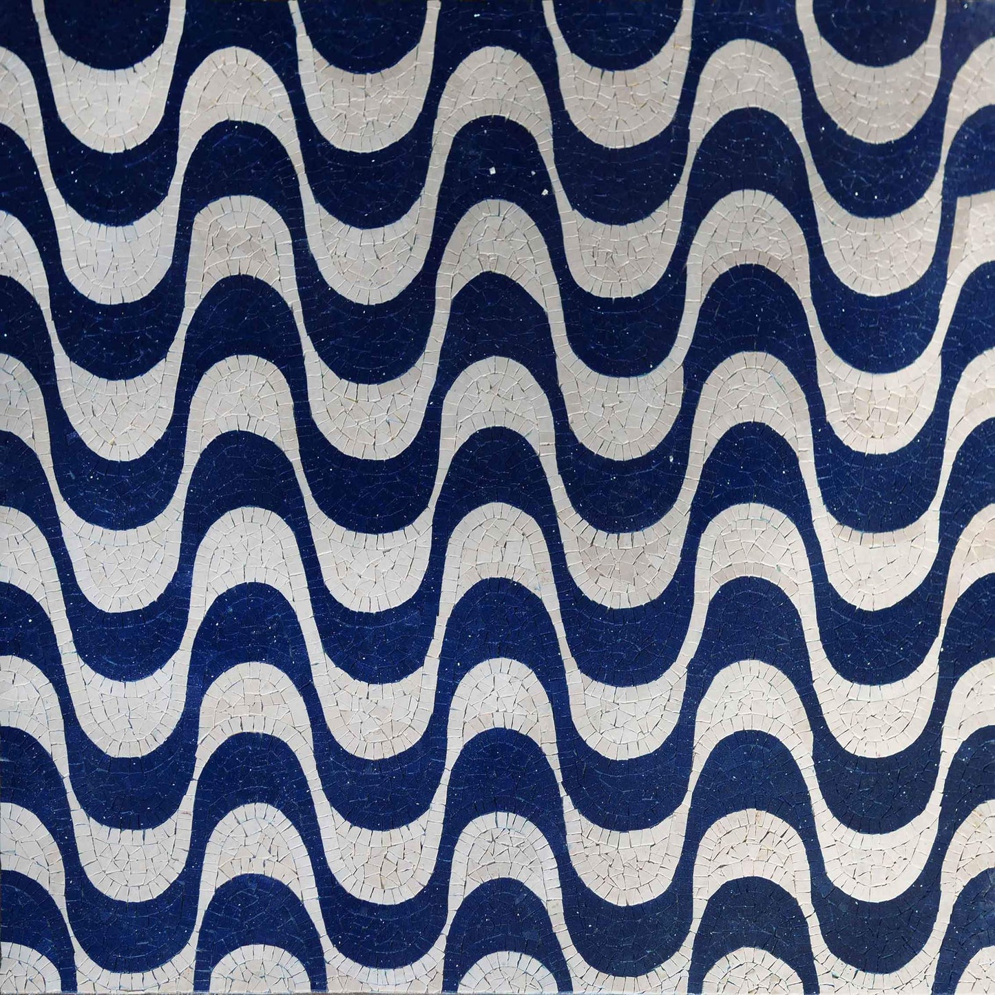 Dalga  - Geometric Stone Mosaic Pattern