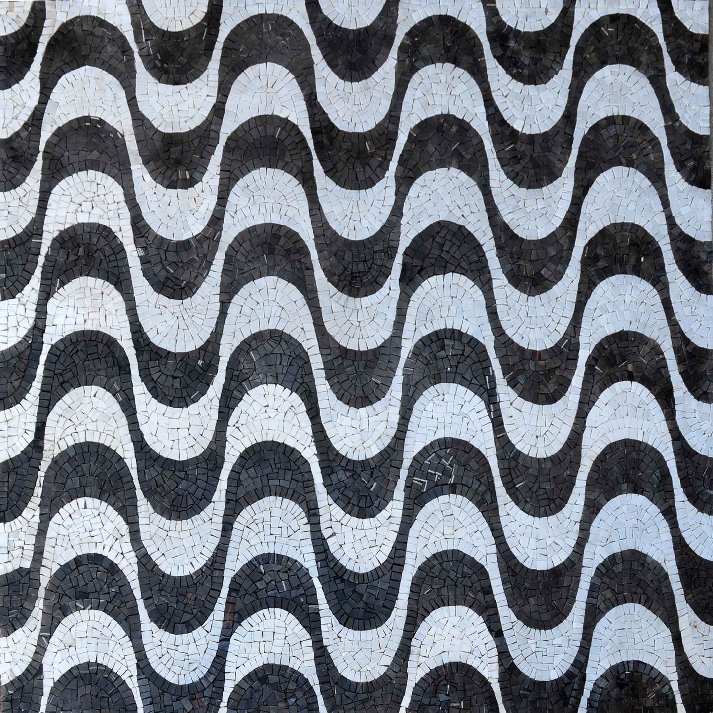 Geometric Stone Tile - Dalga Mosaic