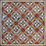 Geometric Floral Mosaic - Septima