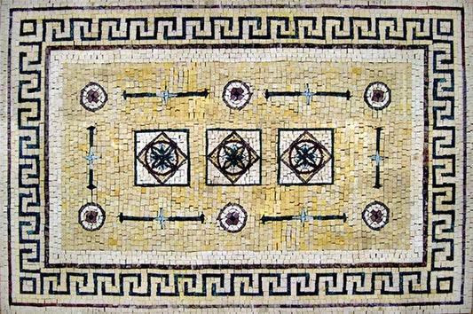 Greco-Roman Mosaic - Delphines