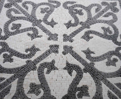 Geometric Mosaic - Lila V