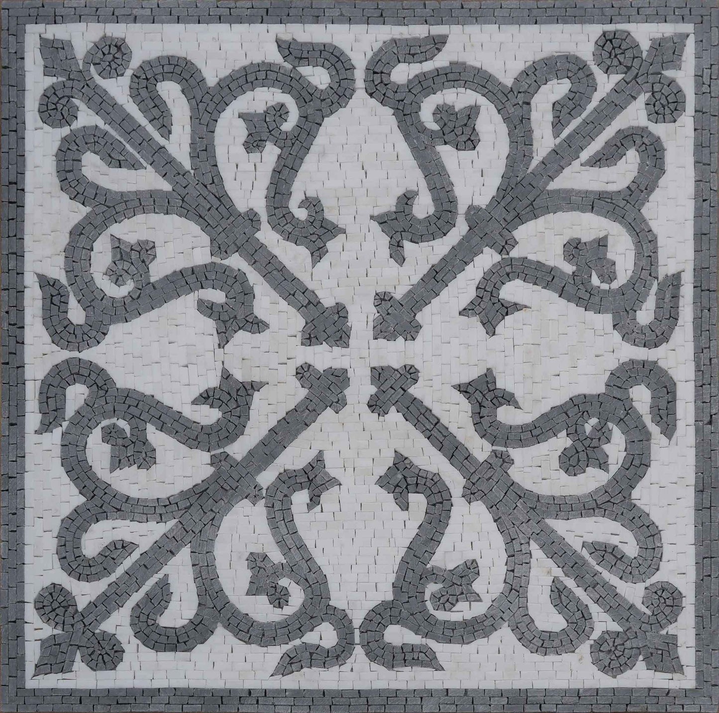 Geometric Mosaic - Lila V