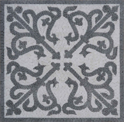 Geometric Mosaic - Lila V