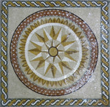 Geometric Starburst Mosaic - Siria