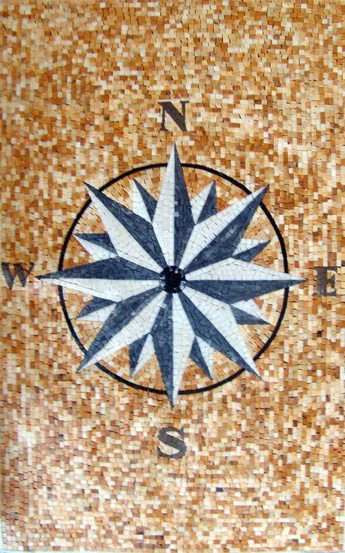 Mosaic Rugs - Compass