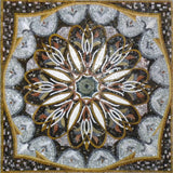 Floral Marble Mosaic