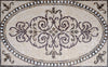 Arabesque Marble Rug Mosaic - Selma
