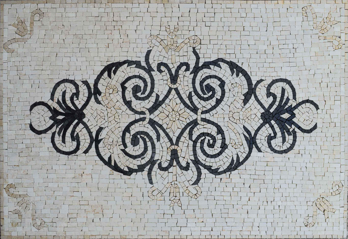 Arabesque Marble Rug Mosaic - Symma