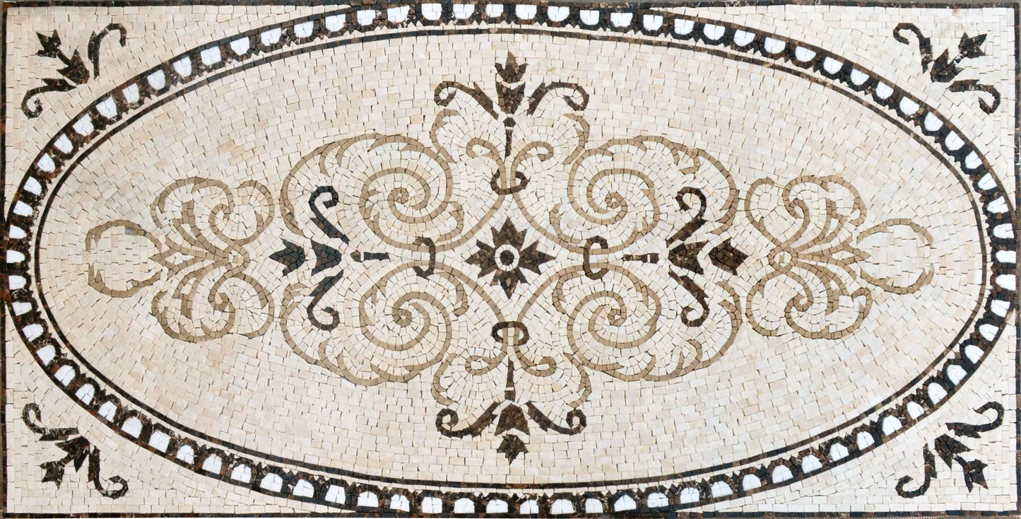 Geometric Mosaic Pattern - Landia