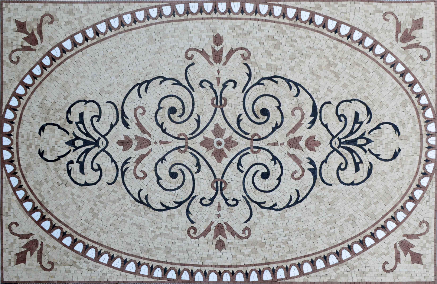 Mosaic Rug Tile - Maral
