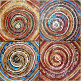 Circle within a circle Design - Abstract Modernism Mosaic