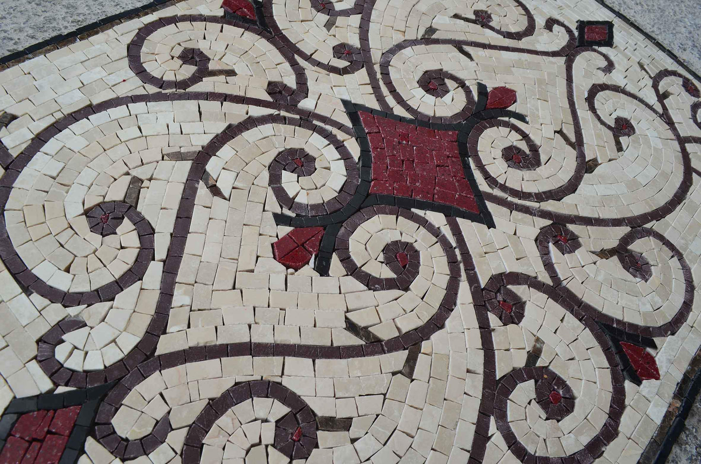 Rectangular Rug Mosaic - Varina VII