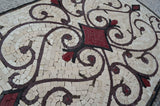 Rectangular Rug Mosaic - Varina VII