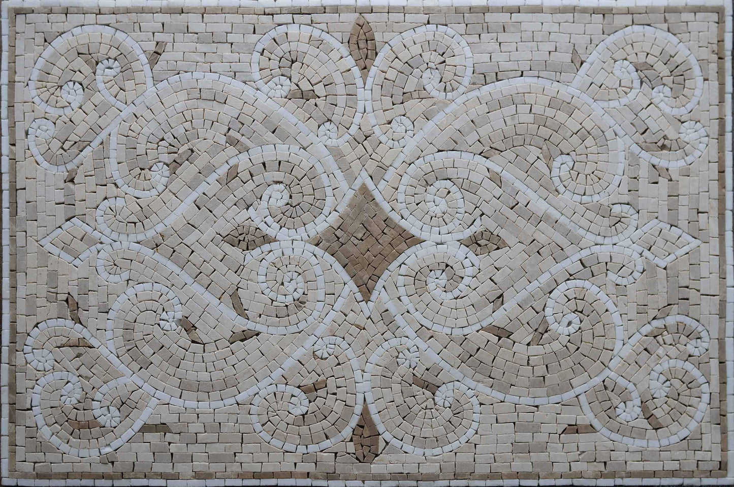 Rectangular Rug Mosaic - Varina IX