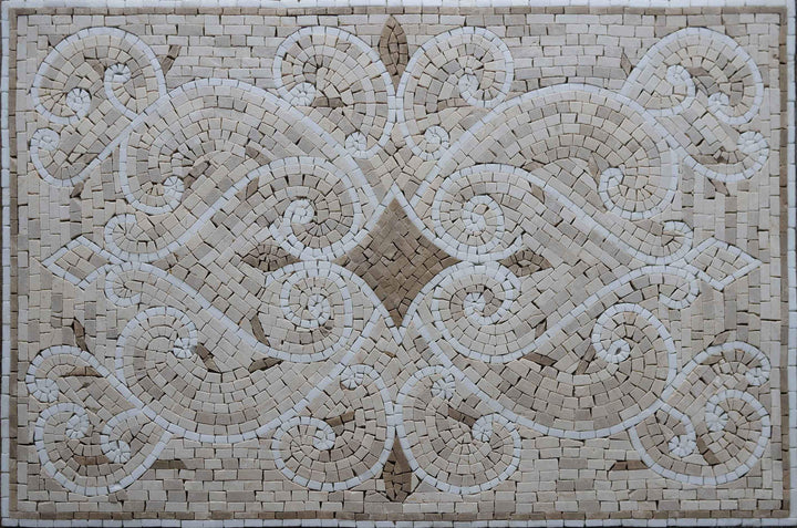 Rectangular Rug Mosaic - Varina IX