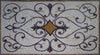 Rectangular Rug Mosaic - Varina