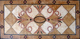 Rectangular Marble Mosaic