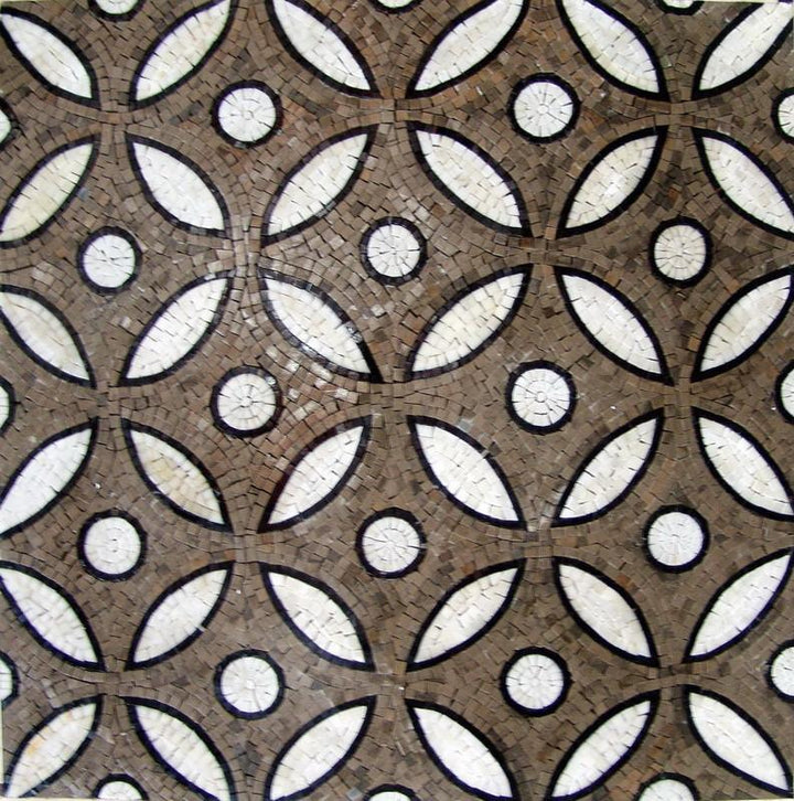 Floral Tile Mosaic Pattern- Liva