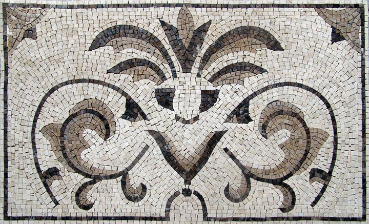 Majestic Floor Mosaic - Ophelia