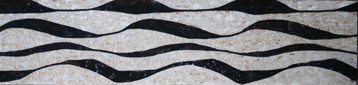Wave Mosaic - Patterned Design