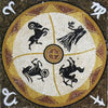 Zodiac Mosaic Panel - Ram
