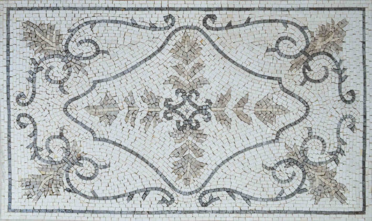 Decorative Mosaic Rugs - Pastels