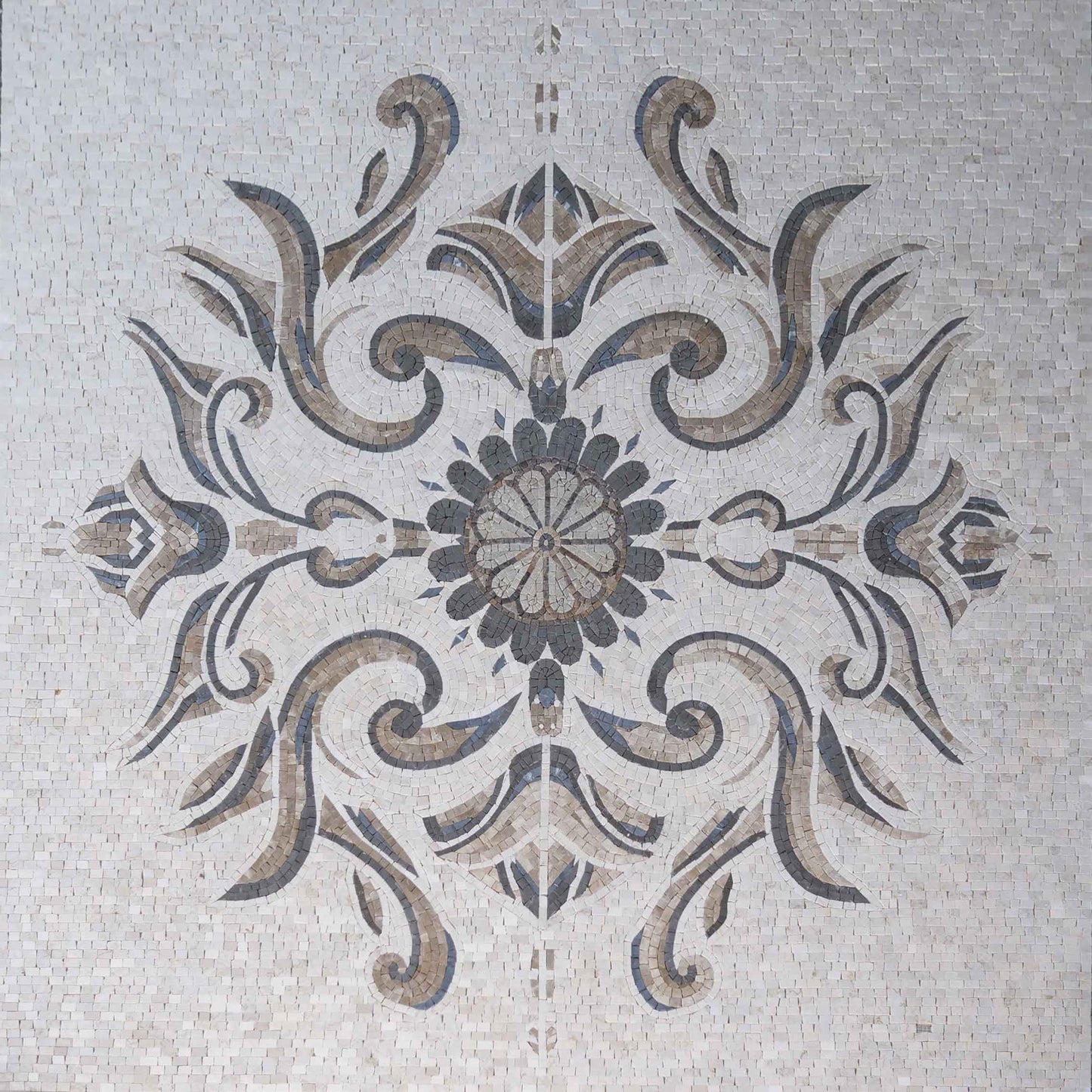 Mosaic Artwork - Lotus Flower