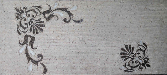 Mosaic Tile Art - Anthemon Carpet